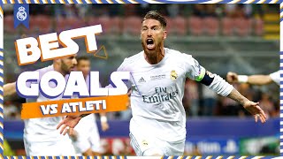 GREAT Real Madrid GOALS vs Atlético de Madrid! | Madrid derby
