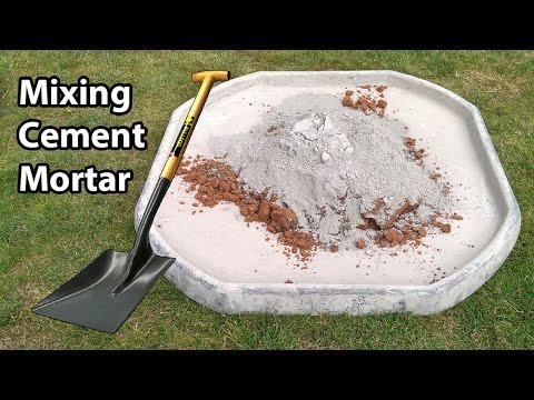 How to Mix Sand and Cement Mortar By Hand Like a Pro How to Mix Sand and Cement Mortar By Hand Like a Pro