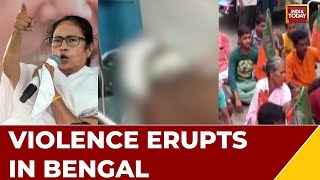 Violence Erupts Bengal Before Panchayat Polls As CPM Workers Claim Attack By TMC Workers