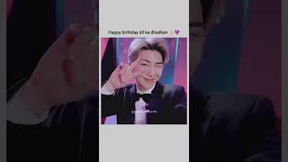 Happy birthday in advance namjoonee 💜🎂🍫✨🤗#bts #btsarmy #kimnamjoon #rm #namjoon  #happyjiminday