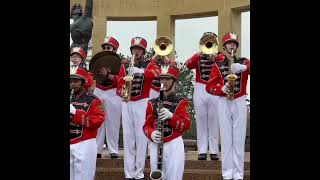 Pennsbury High School Marching Band performs at Normandy American Cemetery