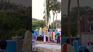 Flag Hoisting | St. Paul's Church | Marikuppam #stpauls #shorts #youtubeshorts #marikuppam #kgf#live