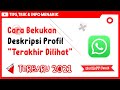 Cara Bekukan Terakhir Dilihat Walaupun Sedang Online di Whatsapp Fouad | Whatsapp Mod Terbaru 2021