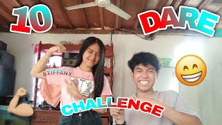 ACCEPTING 10 DARE CHALLENGE (with my BF)😉🤗🤣