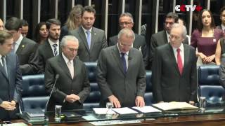 Michel Temer Sworn in as Brazilian President