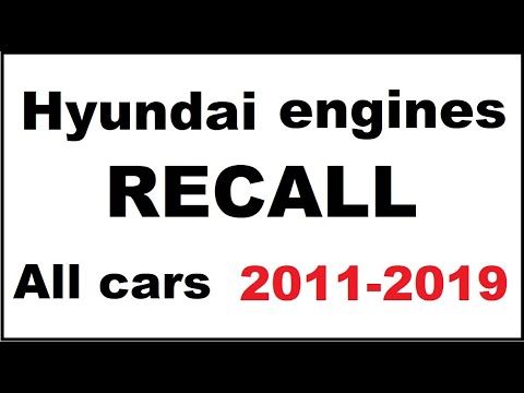 2.4 Hyundai Engine Recall