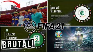 BRUTAL! FIFA 21 SIN PÚBLICO, TODAS LAS LICENCIAS, BRASILEIRAO, 2 LIGAS NUEVAS | FIFA 21 CON MODS