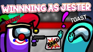 WINNING AS THE JESTER | Among Us w/ DisguisedToast, Sykkuno, KKatamina \u0026 Friends!