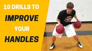 THE BEST 2-BALL DRIBBLING DRILLS - 10 Stationary 2-Ball Drills