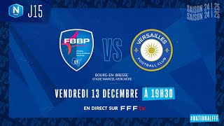 J15 | FBBP01 – FC Versailles (1-0), le résumé I National FFF 2024-2025