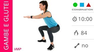 Esercizi Per Tonificare Gambe e Glutei: Squat \u0026 Squat Jump!