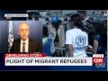 Protecting Refugees at Sea - CNN Interview - Adrian Edwards