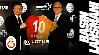 🔴 Galatasaray Spor Kulübü ile Lotus İlaç arasındaki sponsorluk anlaşmasının imza töreni