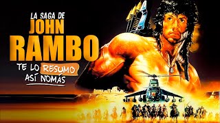La Saga De Rambo, El Hombre Con Más Muertes En El Cine | #TeLoResumo
