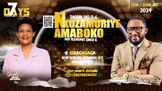 19/12/2024/ UMUNSI 5 PASTOR  TAYI  LILIOSE  NA REV PROPHET ERNEST -  NKUZAMURIYE AMABOKO