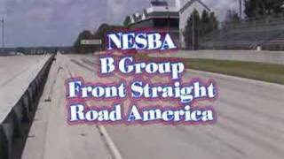 NESBA Road America Front Straight Flyby