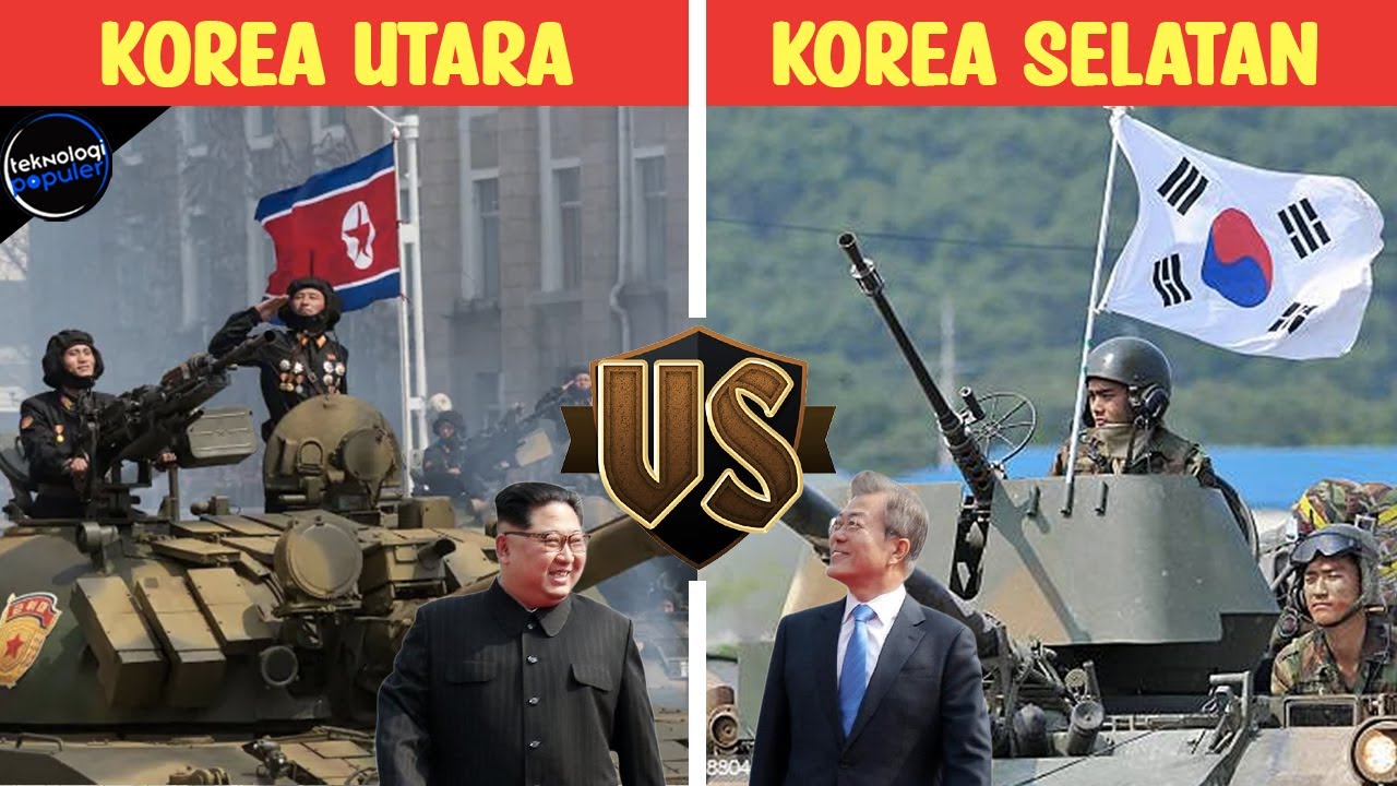 BAK MUSUH BEBUYUTAN! Begini Perbandingan Kekuatan Militer Korea Utara ...