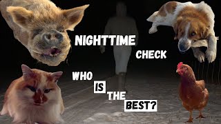 Nighttime Check: Which Animal Handles Winter the Best?