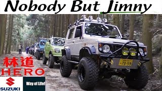 Suzuki Jimny trail riding 林道ヒーロー! ジムニー オフロード pt.1