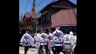 2015 #七里の渡し #伊勢国一の鳥居 #お木曳 宮通入口 左折 三重県桑名市