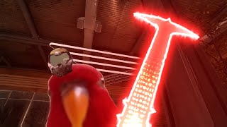 red birb vs DOOM Eternal