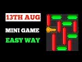 HAMSTER KOMBAT MINI-GAME KEY PUZZLE SOLVED AUG 13