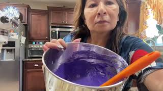 Making Of Ube French Macaroons