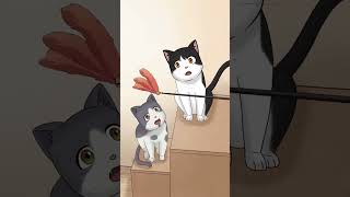 再玩一会怎么了小猫又不用回家写作业 猫咪 宠物 原创动画 真实还原