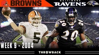 Prime Time Defensive Battle! (Browns vs. Ravens 2004, Week 9)