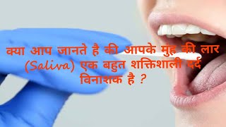 क्या आप जानते है की आपके मुंह की लार एक बहुत शक्तिशाली दर्द विनाशक है?, Natural painkiller Opiorphin