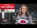 seriously easy pickled red cabbage at home pickling