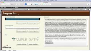 Progress Bar in FileMaker