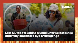 Aherekejwe n’umukunzi we, Miss Mutabazi Sabine yafashije abarwayi mu bitaro bya Nyarugenge