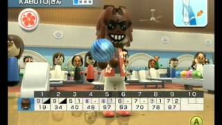 wiiスポーツリゾート　part１　珍プレーのボウリング