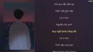 Nếu Em Còn Tồn Tại - Trịnh Đình Quang - LyRics