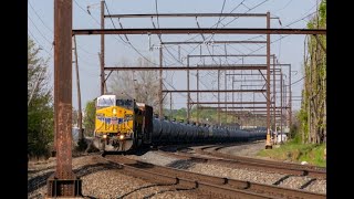 UP Power, an SD40-2 trio and More - CSX Trenton Subdivision April \u0026 Early May 2021