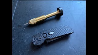 How to disassemble and maintain the Protech Knives Calmigo Pocketknife