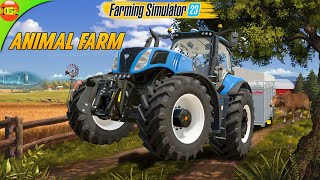 Animals Farm Fs23 | Plowing Grass