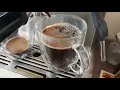 americano with breville infuser and smart grinder