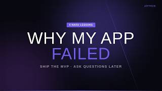 Why My App Failed — 6 Lessons That Would've Saved Me Years