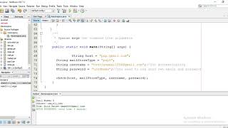 Receive or read email using java program (Applied java video series part-3)