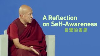 A Reflection on Self-Awareness ‒ Dzongsar Khyentse Rinpoche