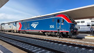 Amtrak - Coast Starlight (A14 - 27) at LA Union Station - 3/27/2023