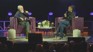 Former First Lady Michelle Obama shares stories from new book at Chicago Theatre