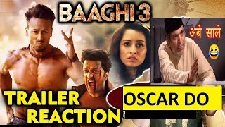 BAAGHI 3 | Tiger Shroff | Shraddha Kapoor | Riteish Deshmukh | Ahmed Khan | Trailer Reaction