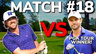 Our BEST George Vs Wesley Match Yet!! Pro Vs PGA Tour Pro. INSANE Finish! | Bryan Bros Golf