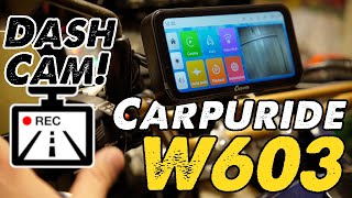 📹DASH CAM SULLA MOTO!🔴 VALE LA PENA? Vi parlo del nuovo navigatore moto CARPURIDE W603!