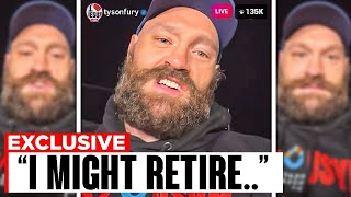 Tyson Fury BREAKS HIS SILENCE On Retirement After Usyk Rematch Loss