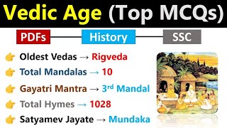 The Vedic Age | Top MCQs | Ancient History Gk | Vedic Period | Important Topic For SSC, CHSL |