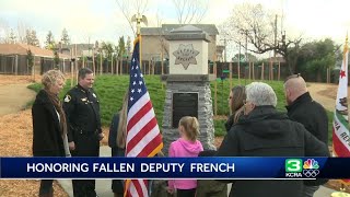 Memorial honors fallen Sacramento Co. Sheriff’s deputy